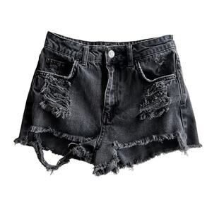Topshop Mom Denim Shorts